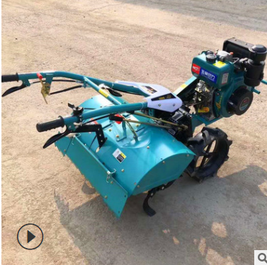 果園農(nóng)用柴油趟地機(jī) 葡萄園開(kāi)溝回填埋藤多用途微耕機(jī)