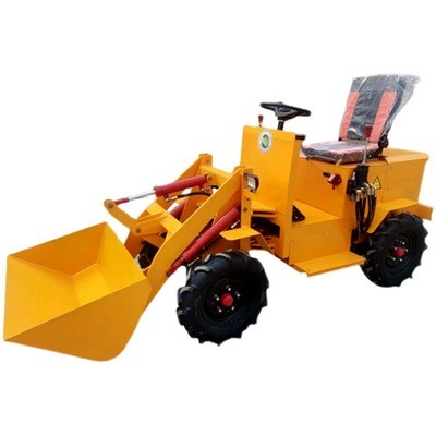 電動四驅(qū)小鏟車小型裝載機(jī)柴油四驅(qū)裝載機(jī)養(yǎng)殖清糞鏟車抓草抓木機(jī)
