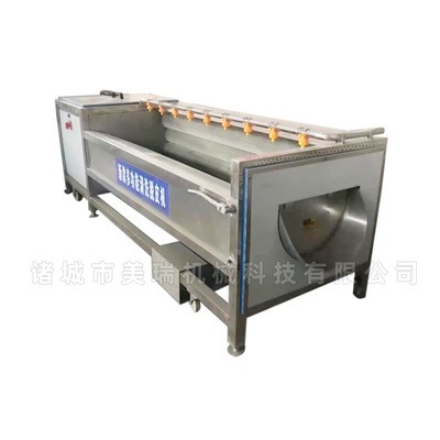 軟毛刷毛輥清洗機 蓮藕清洗去泥機 不破壞表皮