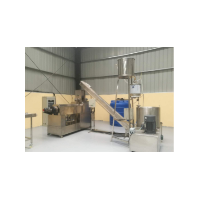 1大連原色蝦片 薯片空心薯條胚料生產線