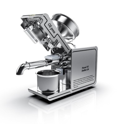 304不銹鋼大功率榨油機全自動壓榨椰子鱷梨芝麻花生家用商用榨油