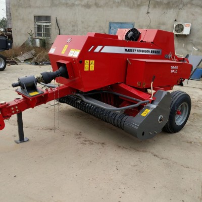 農(nóng)用大型秸稈打捆機(jī) 玉米秸稈粉碎打捆機(jī) 方捆打捆機(jī)