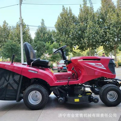 座駕式割草機球場駕駛草坪修剪機30寸50寸汽油坐騎式草坪車剪草機