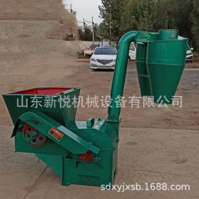 養殖自動進料粉碎機 花生秧地瓜秧粉糠機 自動進料打糠機批發