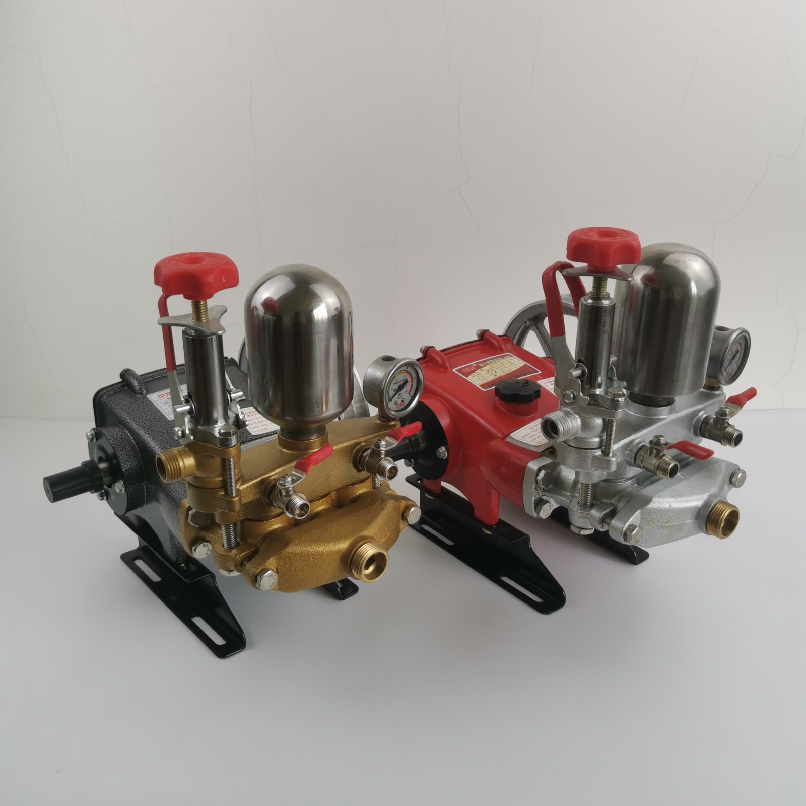 農用三缸柱塞泵泵頭26/30型動力噴霧器新款陶瓷免黃油打藥泵