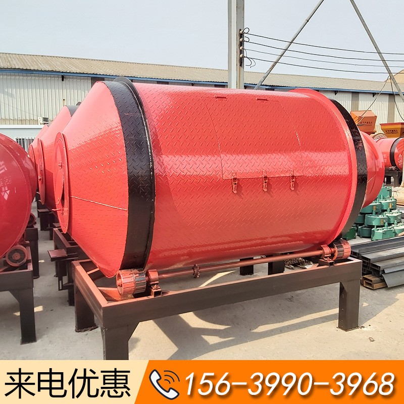 廠家熱銷 臥式干濕牧草飼料混合機(jī)牛羊養(yǎng)殖拌料機(jī)滾筒式攪拌機(jī)