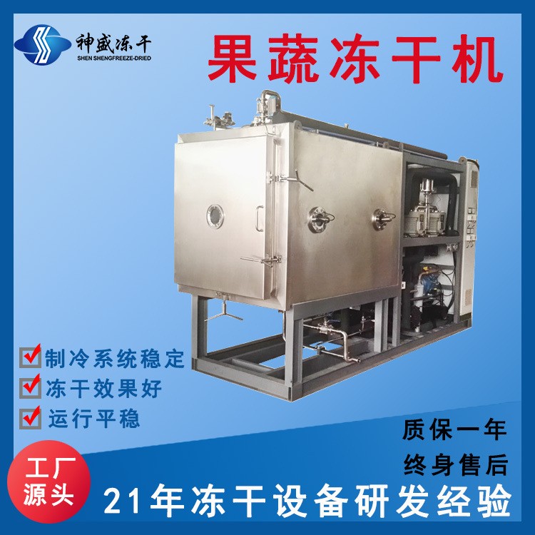 現貨供應大型商用果蔬食品凍干機 5-250平海鮮肉類真空冷凍干燥機