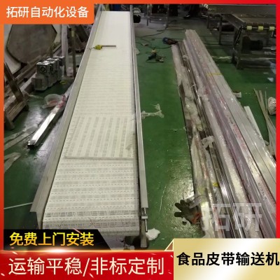 廠家制作食品級網(wǎng)帶輸送機(jī) 皮帶輸送機(jī) 食品整場生產(chǎn)線