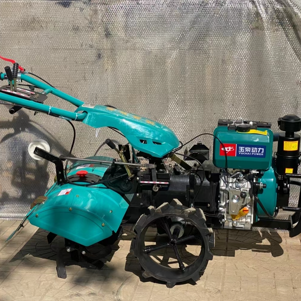 兩驅四驅柴油微耕機 直連全齒輪傳動款耕地機 多功能開溝機旋耕機
