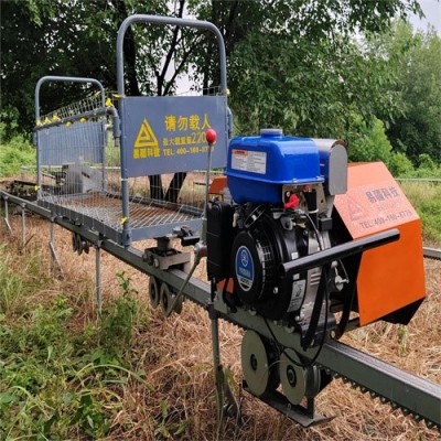 山地果園單軌道運輸車全地形農用爬坡搬運車電動單軌運輸車