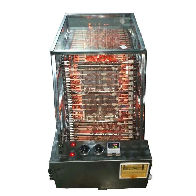 全自動鏈條式烤串機自動燒烤神器商用型排骨燒烤爐機器小本創業