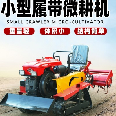 【瑞銘】履帶式旋耕機(jī)果園大棚微耕機(jī)開(kāi)溝機(jī)小型耕地機(jī)農(nóng)用
