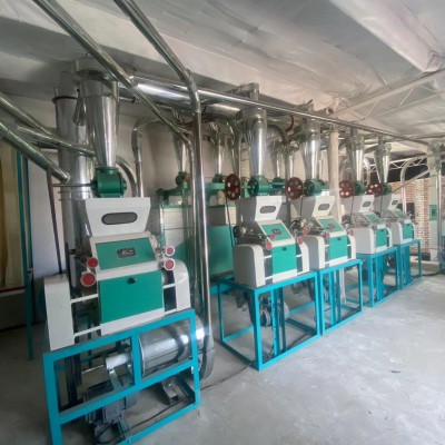糧都 面粉加工設備 生產面粉設備 石磨面粉機電動 可定制售后完善