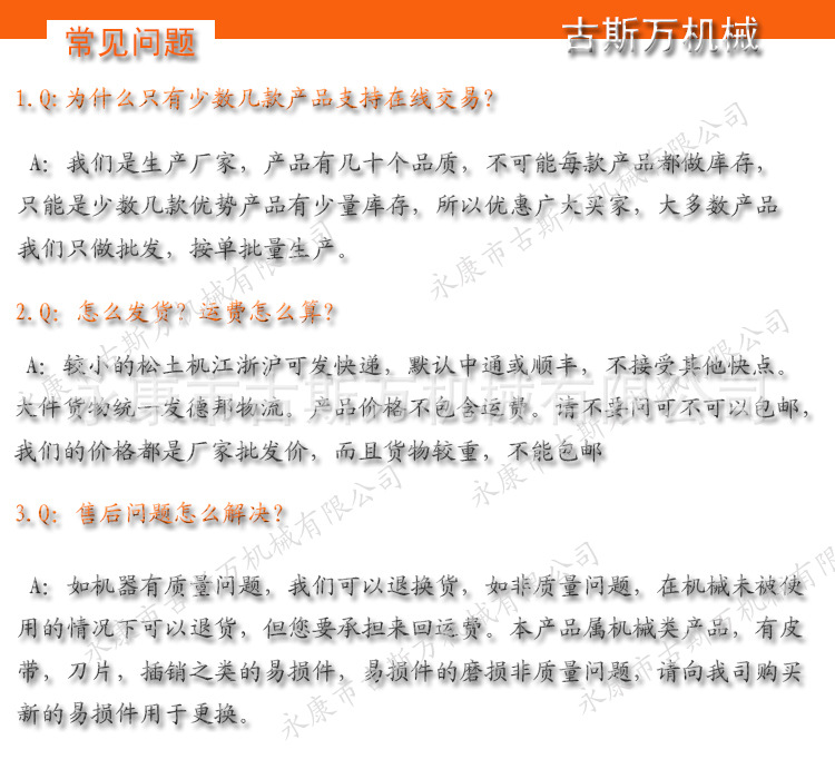 常見問題