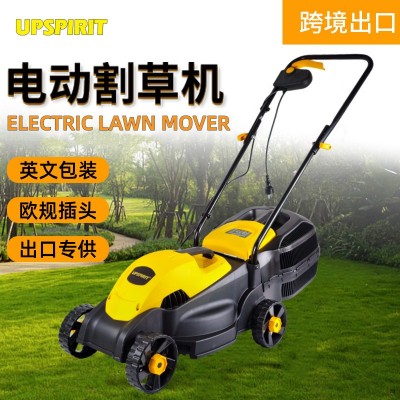 外貿出口電動割草機 220V除草機便攜式大功率打草機 手推家用草坪