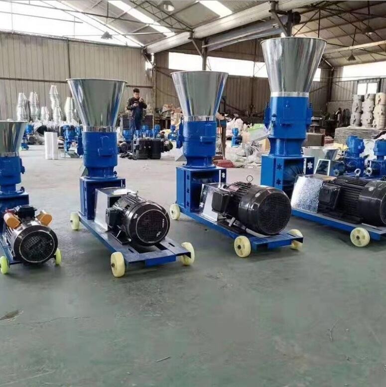 新款畜牧養殖飼料顆粒機 飼料顆粒生產線 秸稈草粉制 粒家禽 魚蝦