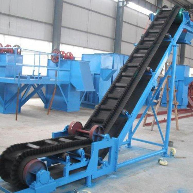 泉大機械 DJB系列 大傾角波紋擋邊皮帶輸送機 0-90°角度輸送