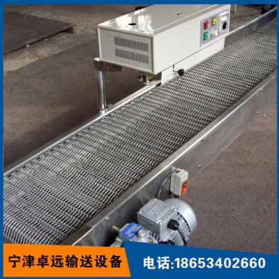 不銹鋼網(wǎng)帶輸送機(jī) 食品流水線 寧津卓遠(yuǎn)輸送設(shè)備歡迎訂購 1臺