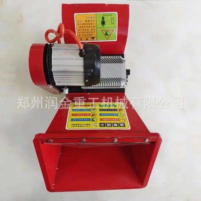 便攜式鍘草粉碎機戶外移動家用鍘草揉絲一體機小型農(nóng)林樹枝粉碎機