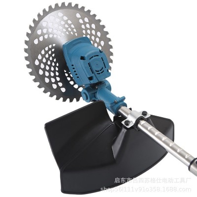 家用充電除草機21V無刷鋰電割草機便攜園林修剪工具無線打草機