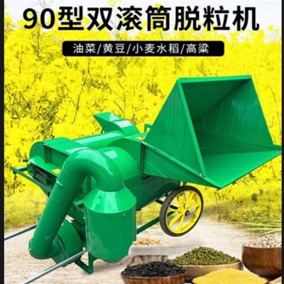 配件！廠家供應銷售 小型雙滾筒脫粒機 90型 油菜 黃豆小麥播種機