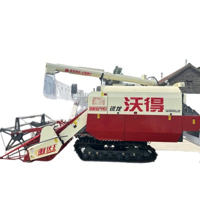 全新沃得超級銳龍旗艦版PRO履帶式谷物聯合收割機4LZ-8.0EPQ 8公 定金