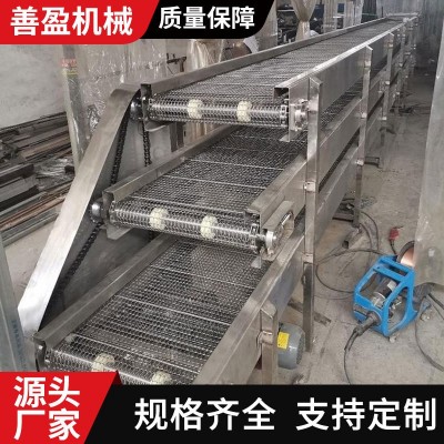 多層網帶輸送機 食品級不銹鋼 面包水餃速凍傳送帶食品加工輸送機